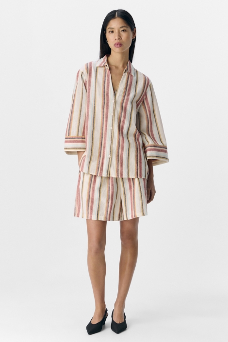 Object objkaren lo 3/4 flared shirt 139